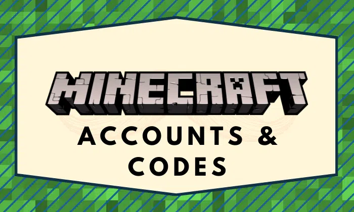 Minecraft Accounts and Codes