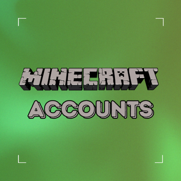 minecraft accounts product image Minecraft Full Access Account